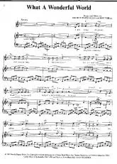 télécharger la partition d'accordéon What A Wonderful World   au format PDF