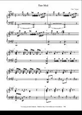 télécharger la partition d'accordéon Tue Moi (Piano) au format PDF