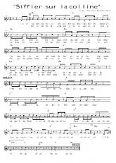télécharger la partition d'accordéon Siffler sur la colline (Suddenly you love me) (Uno tranquillo) (Chant : Joe Dassin) au format PDF
