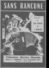 télécharger la partition d'accordéon Sans rancune (Valse Musette) au format PDF