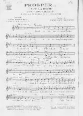 télécharger la partition d'accordéon Prosper (Yop la boum) (Créé par : Maurice Chevalier) (Fox Trot Chanté) au format PDF