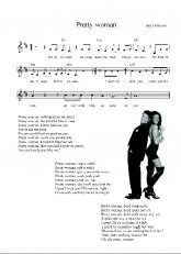 télécharger la partition d'accordéon Pretty Woman au format PDF