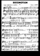 télécharger la partition d'accordéon Discomotion (Chant : Michèle Torr) au format PDF