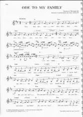 télécharger la partition d'accordéon Ode to my family au format PDF