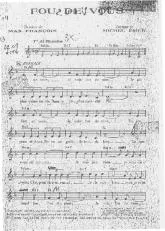 télécharger la partition d'accordéon Fou de vous (Chant : André Claveau) (Rumba) au format PDF