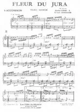 télécharger la partition d'accordéon Fleur du Jura (Polka Marche) au format PDF