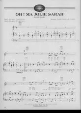 télécharger la partition d'accordéon Oh ma jolie Sarah (Gentle Sarah) (Chant : Johnny Hallyday) au format PDF