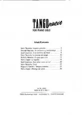 télécharger la partition d'accordéon Recueil : Tango Nuevo For Piano Solo (10 Tangos) au format PDF