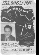 télécharger la partition d'accordéon Seul dans la nuit (Blues) au format PDF