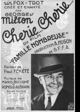 télécharger la partition d'accordéon Chérie chérie (Du film : Famille nombreuse) (Fox Trot Chanté) au format PDF