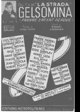 télécharger la partition d'accordéon Gelsomina (Pauvre enfant perdue) (Du Film : La strada) au format PDF