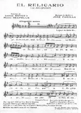 télécharger la partition d'accordéon El Relicario (Le reliquaire) (Paso Doble) au format PDF