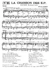 télécharger la partition d'accordéon La chanson des E P (Fox trot) au format PDF