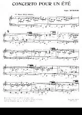 télécharger la partition d'accordéon Concerto pour un été (Slow Rock) au format PDF