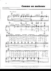 télécharger la partition d'accordéon Comme un moineau (Chant : Edith Piaf) au format PDF