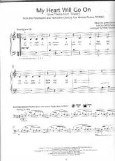 télécharger la partition d'accordéon My Heart will go on (Titanic) au format PDF