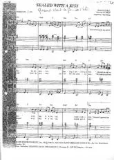 télécharger la partition d'accordéon Sealed with a kiss (Quand vient la fin de l'été) (Arrangement Paul Natte) au format PDF