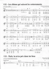 télécharger la partition d'accordéon Paris tu m'as pris dans tes bras au format PDF