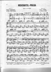 télécharger la partition d'accordéon Neuchatel Polka au format PDF