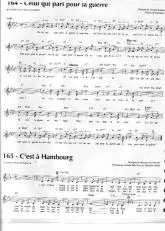 télécharger la partition d'accordéon C'est à Hambourg (Chant : Edith Piaf) au format PDF