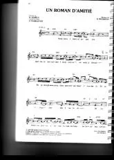 télécharger la partition d'accordéon Un roman d'amitié (Friend you give me a reason) au format PDF