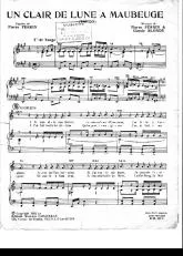 télécharger la partition d'accordéon Un clair de lune à Maubeuge (Tango) au format PDF