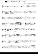 télécharger la partition d'accordéon Romance à Venise (Bossa) au format PDF