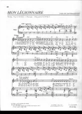 télécharger la partition d'accordéon Mon légionnaire (Chant : Edith Piaf) au format PDF