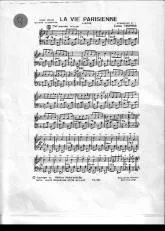 télécharger la partition d'accordéon La vie Parisienne (Arrangement Lucien Thomas) (Marche) au format PDF