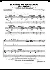 télécharger la partition d'accordéon Manha de carnaval (Black Orpheus) au format PDF