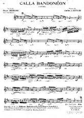 télécharger la partition d'accordéon Calla Bandonéon (Tango) au format PDF