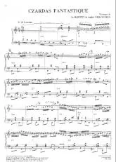 télécharger la partition d'accordéon Czardas Fantastique (Version Piano) au format PDF