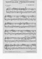télécharger la partition d'accordéon Nostalgie Piémontaise (Valse) au format PDF