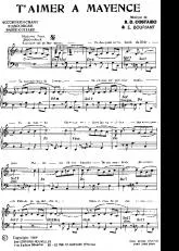 télécharger la partition d'accordéon T'Aimer à Mayence (Orchestration Complète) (Boléro Rock) au format PDF