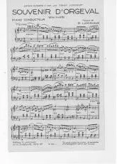 télécharger la partition d'accordéon Souvenir d'Orgeval (Valse Musette) au format PDF
