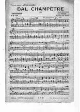 télécharger la partition d'accordéon Bal champêtre (Arrangement : Bob Ram's) (Valse) au format PDF
