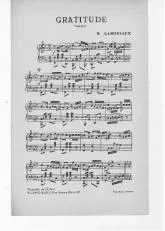 télécharger la partition d'accordéon Gratitude (Tango) au format PDF