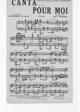 télécharger la partition d'accordéon Canta pour moi (Tango) au format PDF