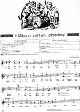 télécharger la partition d'accordéon In München steht ein Hofbräuhaus au format PDF