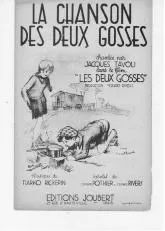 télécharger la partition d'accordéon La chanson des deux gosses (Chant : Jacques Tavoli) au format PDF