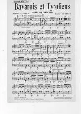 télécharger la partition d'accordéon Bavarois et Tyroliens (Beiers en Tyrolers) (Valse) au format PDF