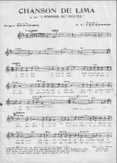 télécharger la partition d'accordéon Chanson de Lima (Du film : L'empire du soleil) (Baïon) au format PDF