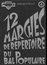 télécharger la partition d'accordéon Recueil 12 Marches de répertoire du Bal Populaire (n°4) au format PDF