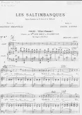 télécharger la partition d'accordéon Les saltimbanques (Opéra Comique) (C'est l'amour) (Valse) au format PDF