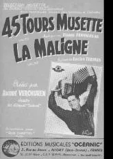 télécharger la partition d'accordéon 45 Tours musette (Valse) au format PDF