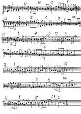 télécharger la partition d'accordéon There's a kind of hush (Manuscrit) au format PDF