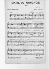 télécharger la partition d'accordéon Marie du mouchoir (Valse) au format PDF