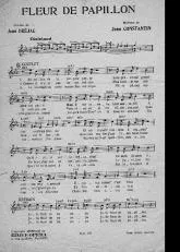 télécharger la partition d'accordéon Fleur de papillon (Chant : Annie Cordy) au format PDF
