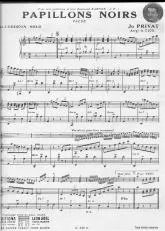 télécharger la partition d'accordéon Papillons Noirs (Arrangement : André Cior) (Valse) au format PDF