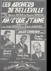 télécharger la partition d'accordéon Les archers de Belleville (Orchestration Complète) (Marche) au format PDF